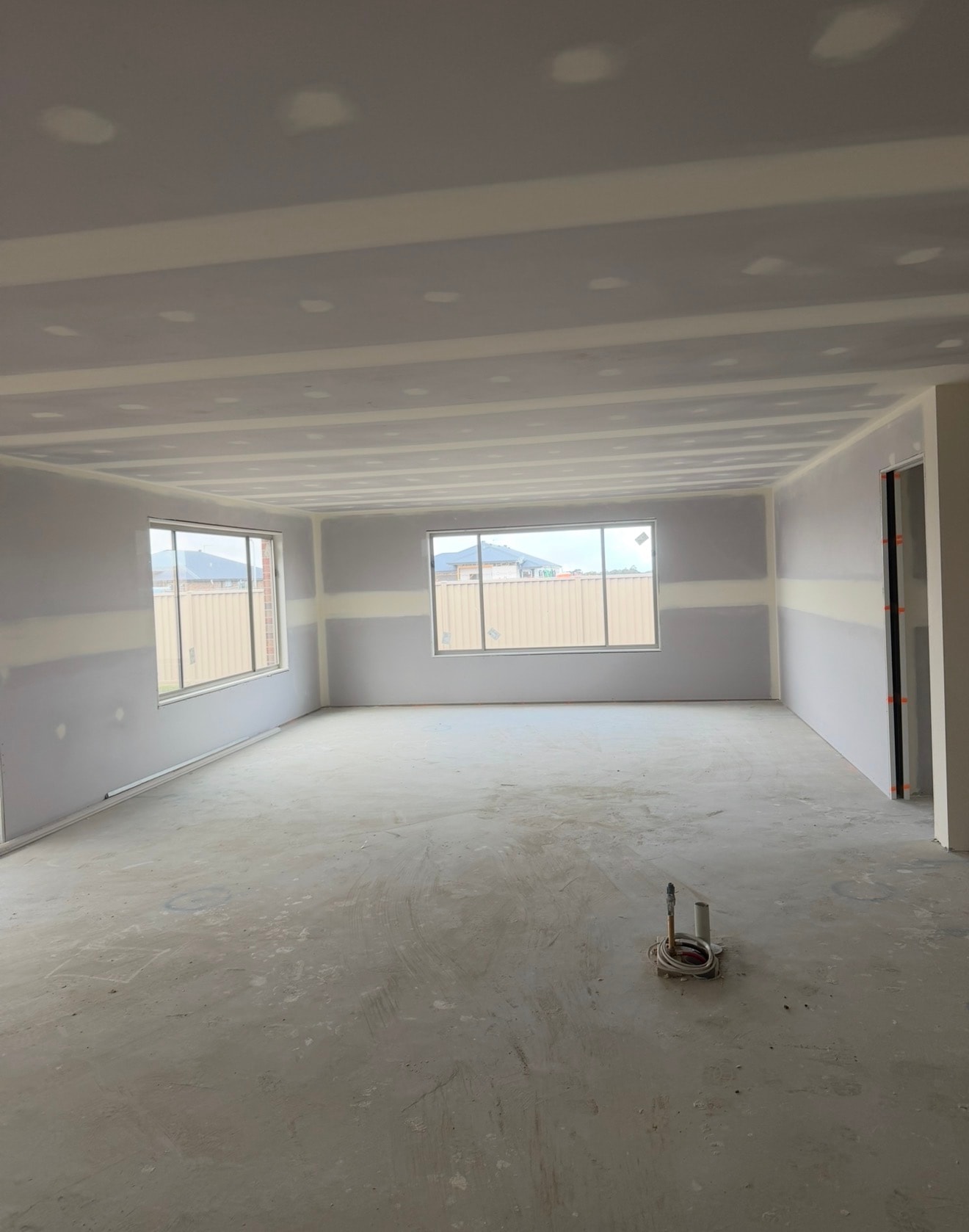 Recent plastering project 4