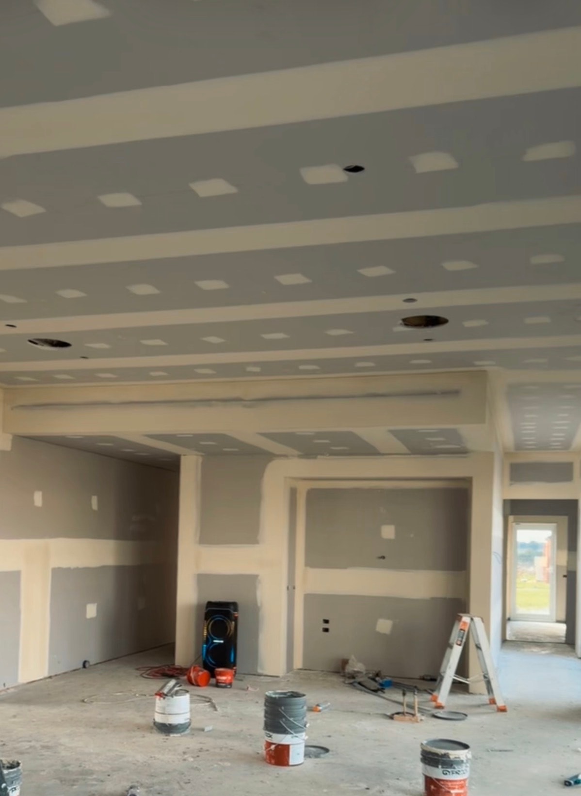 Repairs plastering project